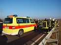 Schwerer VU PKW LKW B 59 Pulheim Rich Bocklemuend P029